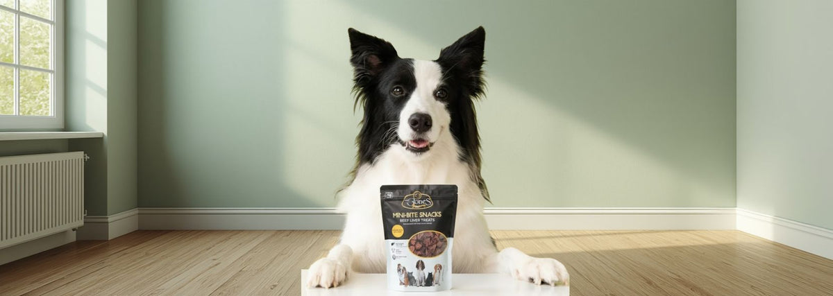 Alimento para perros, hecho con ingredientes reales