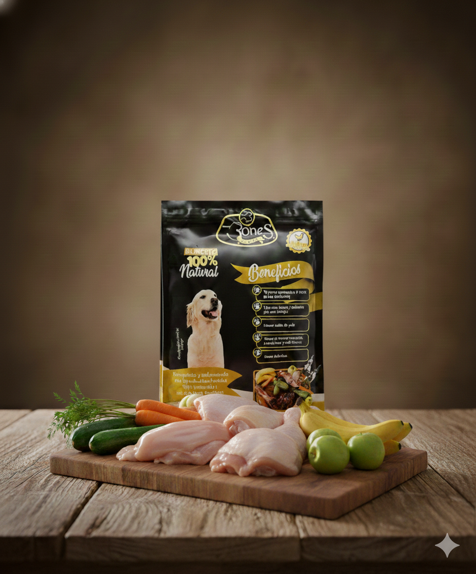 Alimento natural Crudo de Pollo