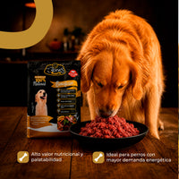 Alimento crudo de res para perros de Bones Gourmet