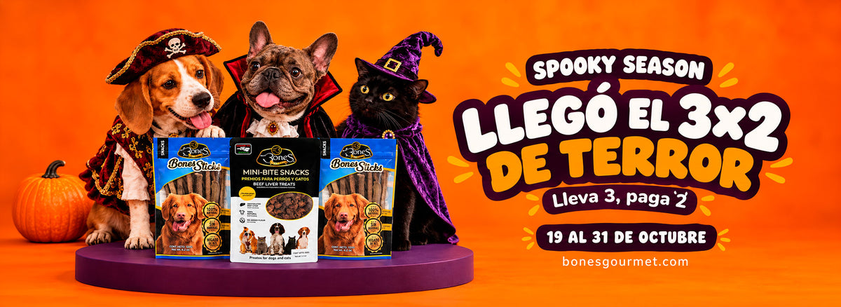 Spooky Pets, 3x2 en toda la tienda, del 19 al 31 de octubre