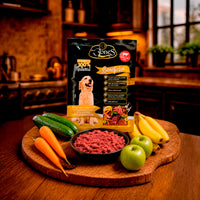 Alimento crudo de res para perros de Bones Gourmet